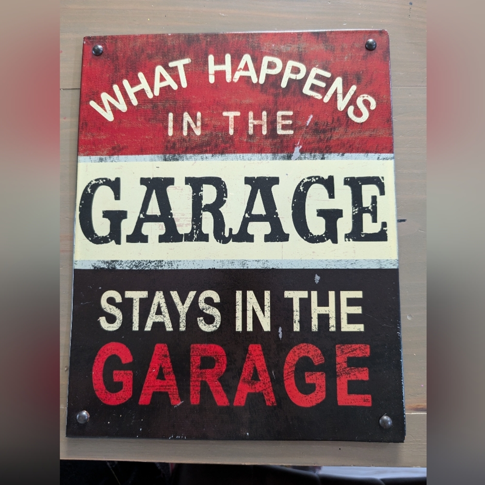Garage Sign